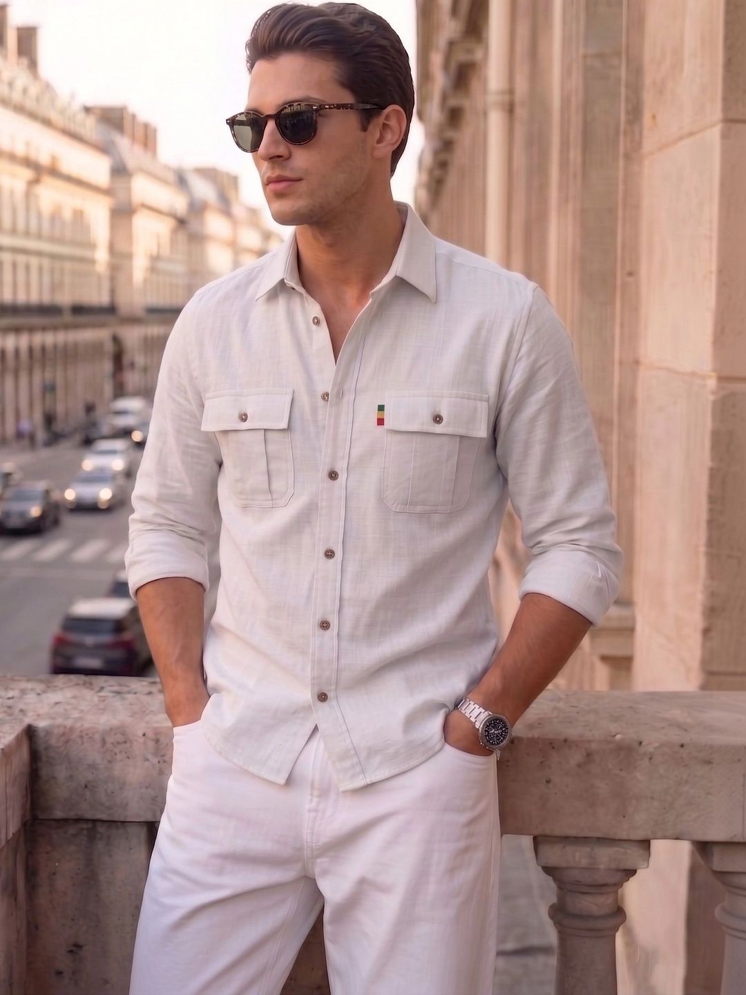 BAESD Men Casual Shirt