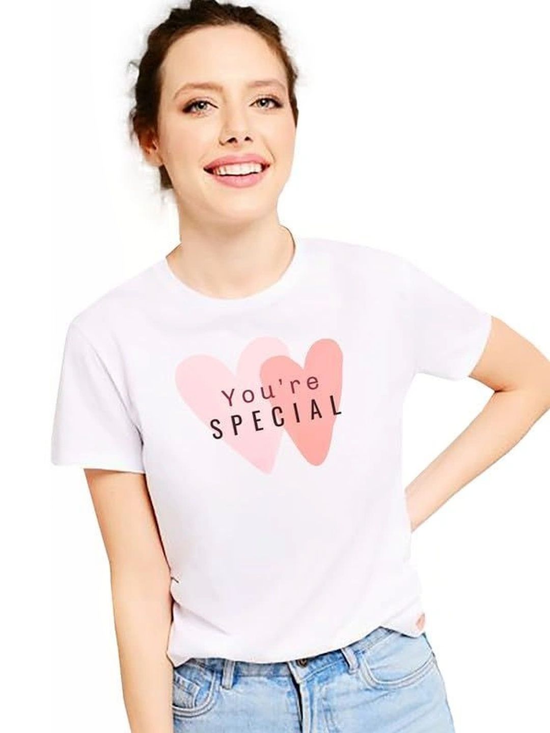 VLAM Unisex Typography Printed Slim Fit T-shirt