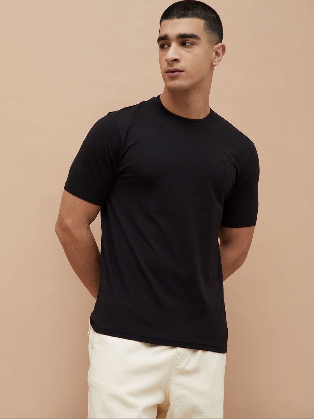 Bossini Men Brand Logo T-shirt