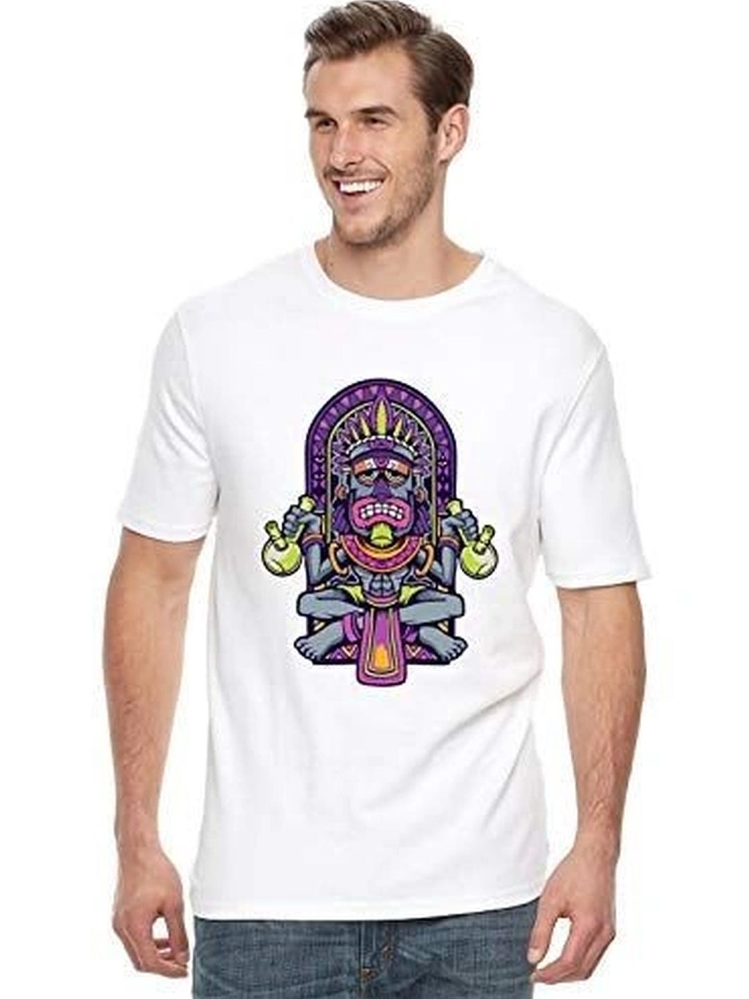 VLAM Unisex Printed Slim Fit T-shirt