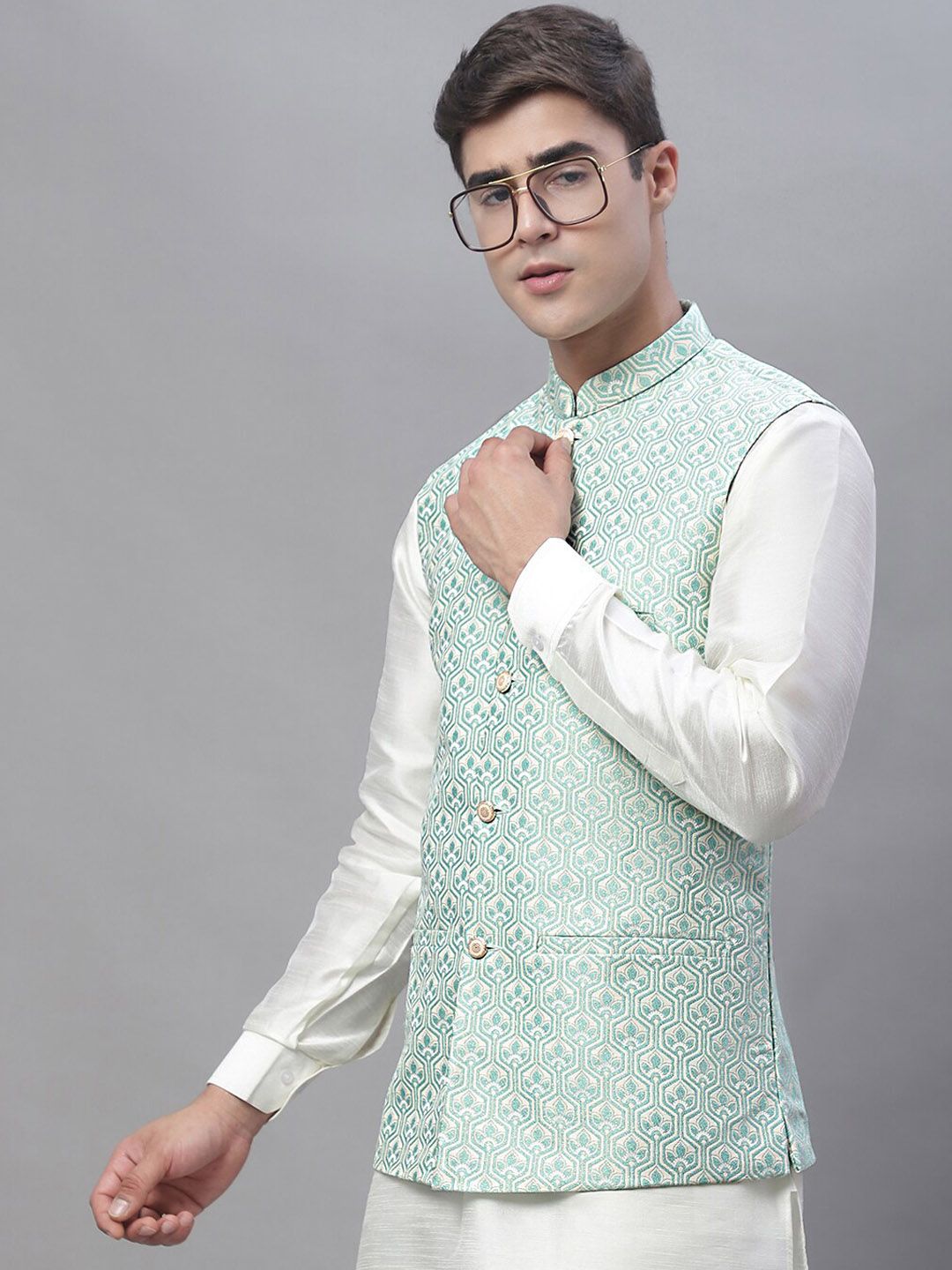 Anouk Anouk Men Woven Design Jackets