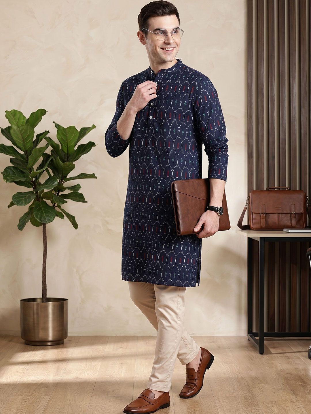 Anouk Pure Cotton Printed Kurta