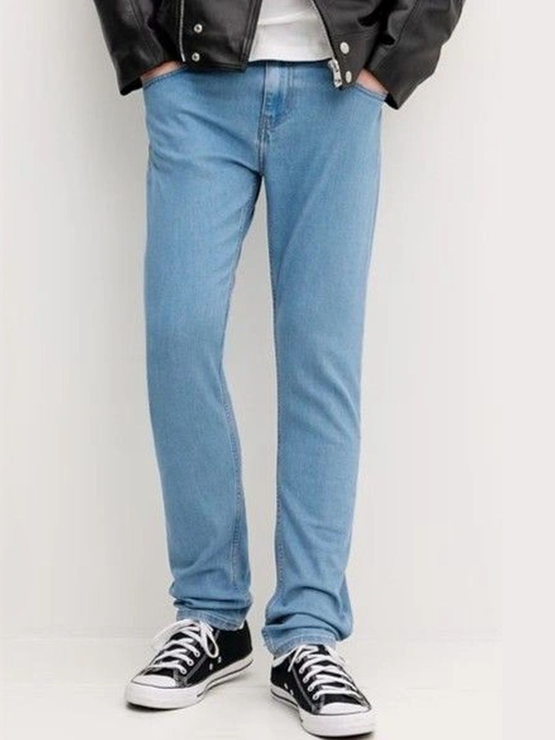 YAMEETFIT Men Jean Regular Fit Mid-Rise Jeans