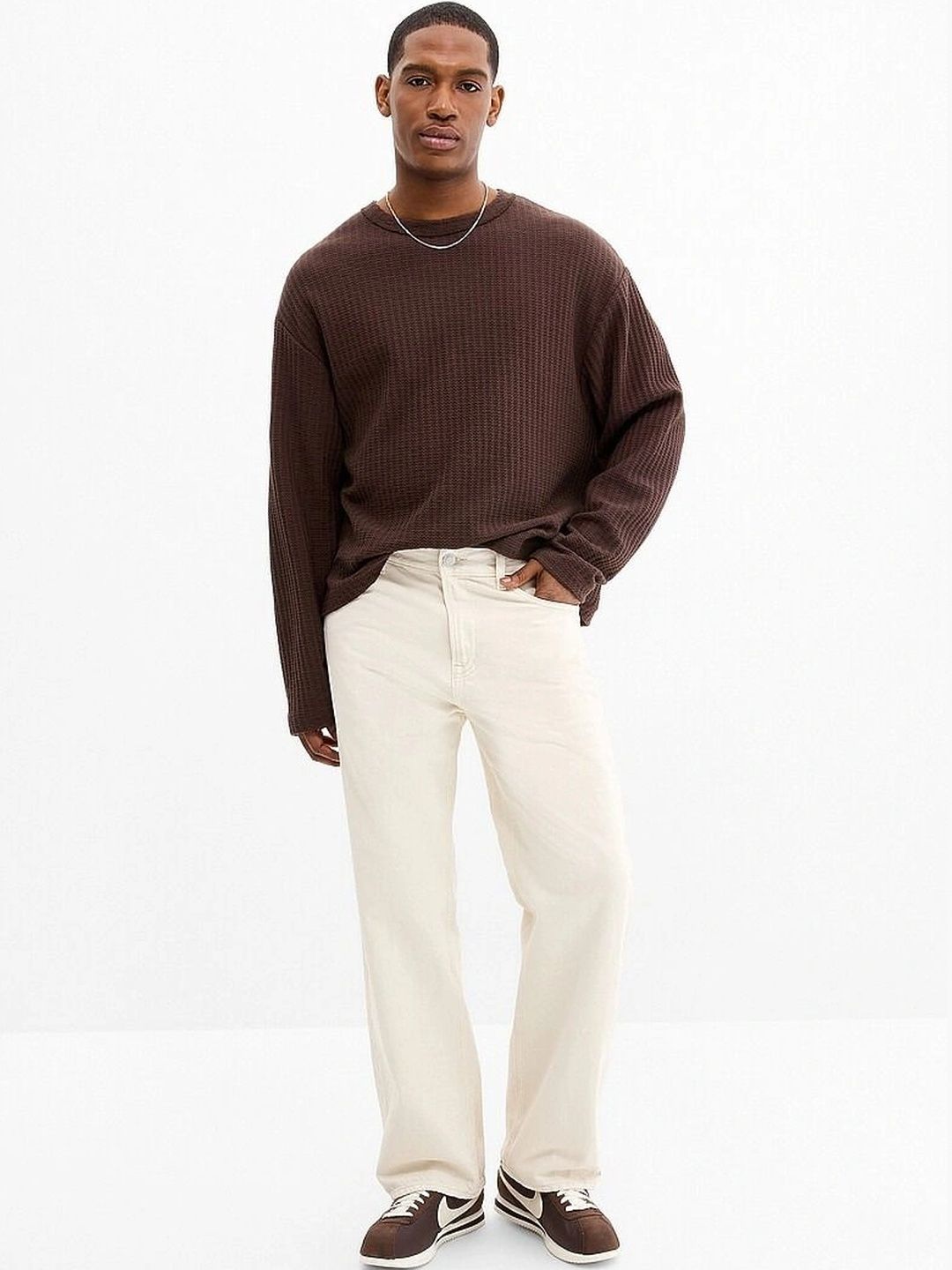 YAMEETFIT Men Jean Straight Fit Mid-Rise Jeans