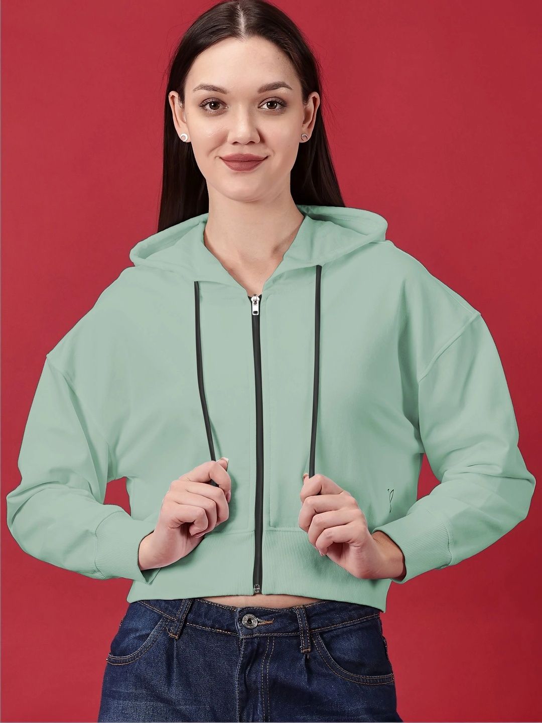 NOVIA Women Hooded Sweatshirt