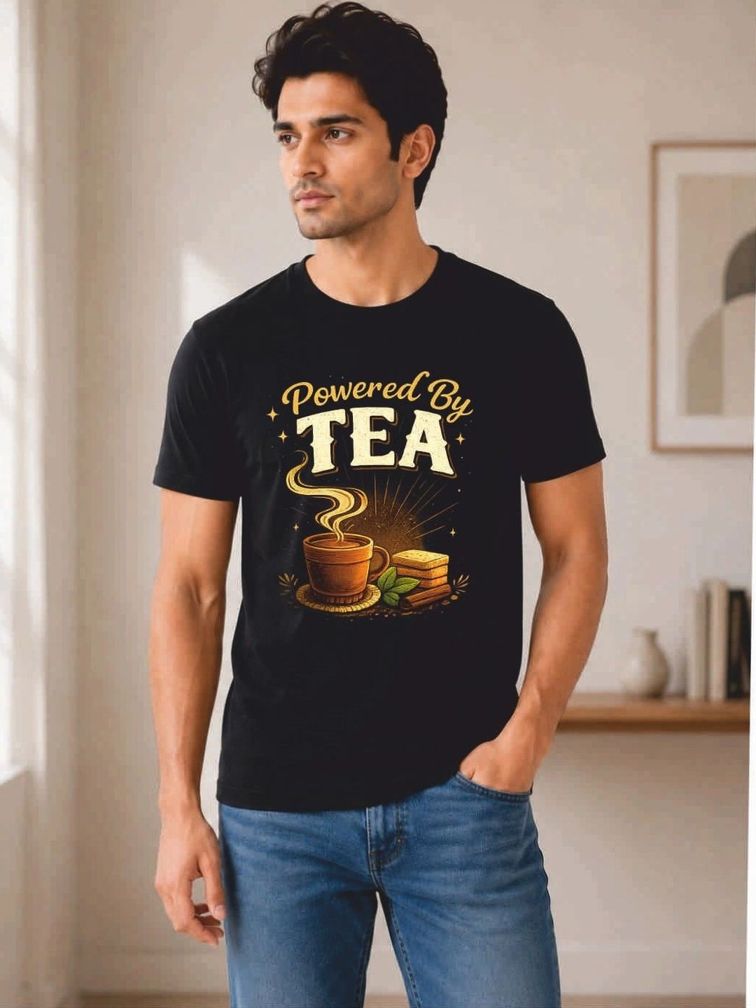 TRENDIFYTEEZ Men Typography Printed T-shirt