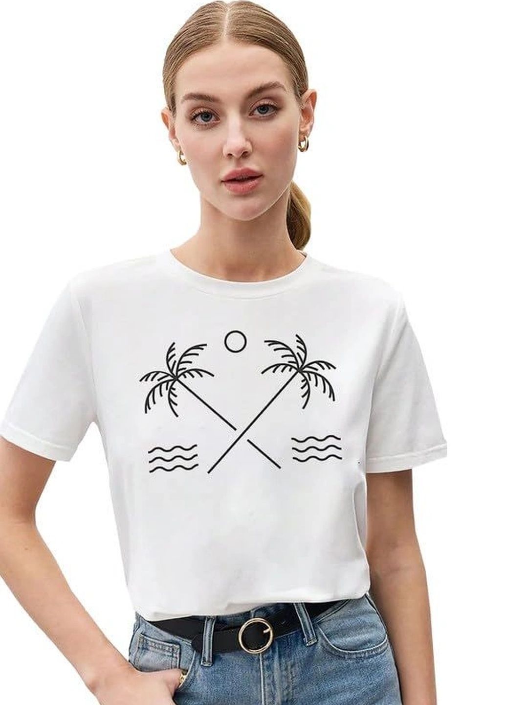 VLAM Unisex Printed Slim Fit T-shirt