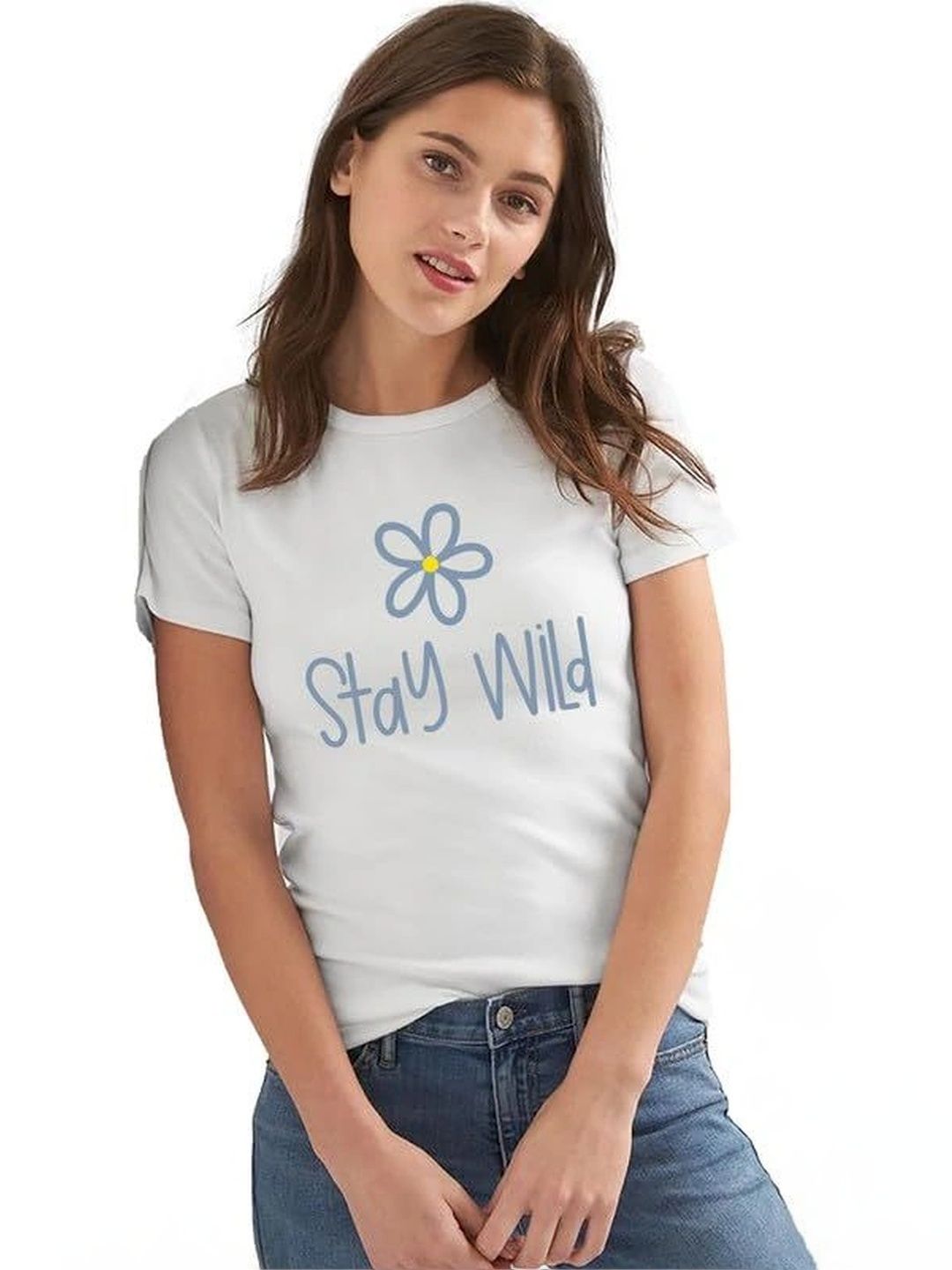 VLAM Unisex Typography Printed Slim Fit T-shirt