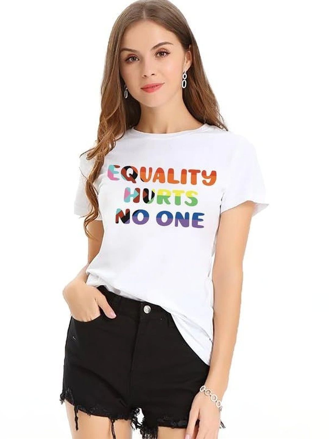 VLAM Unisex Typography Printed Slim Fit T-shirt