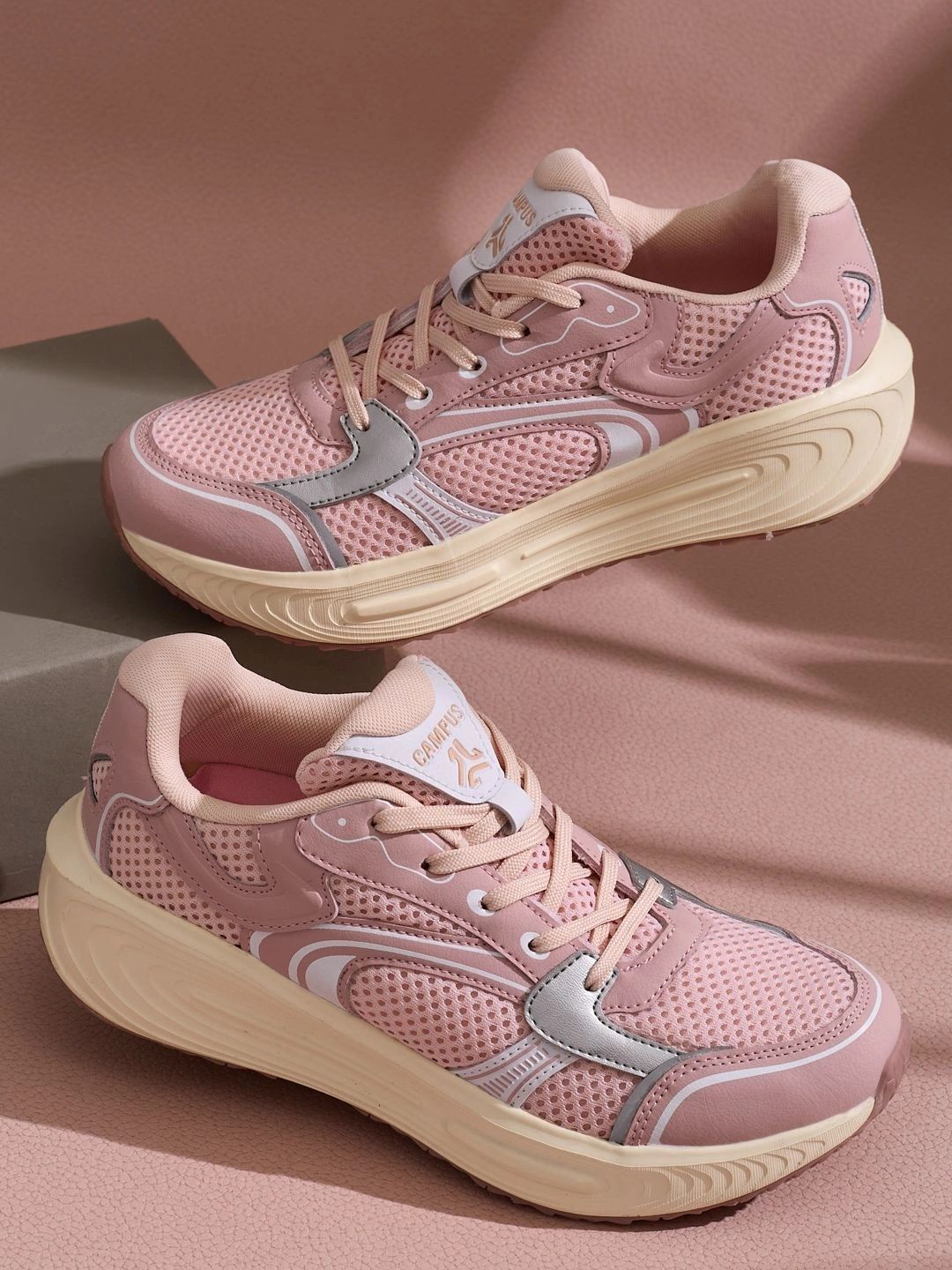 Campus Campus Women Mesh Running Shoes
