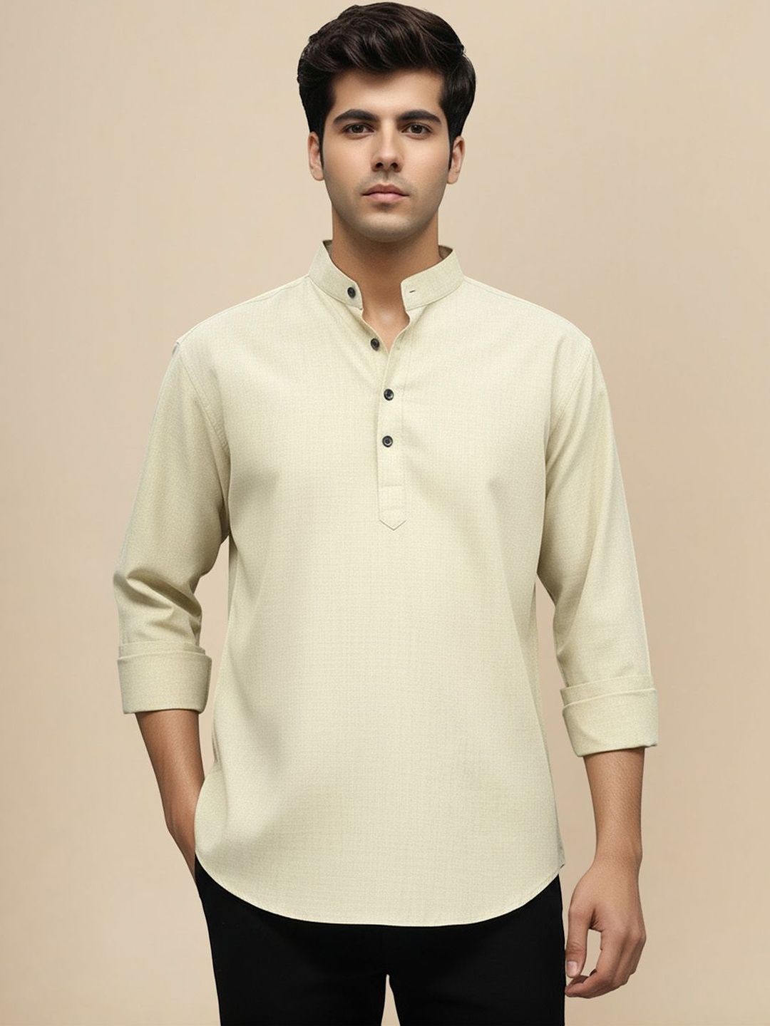 Anouk Mirage Men Mandarin Collar Kurta