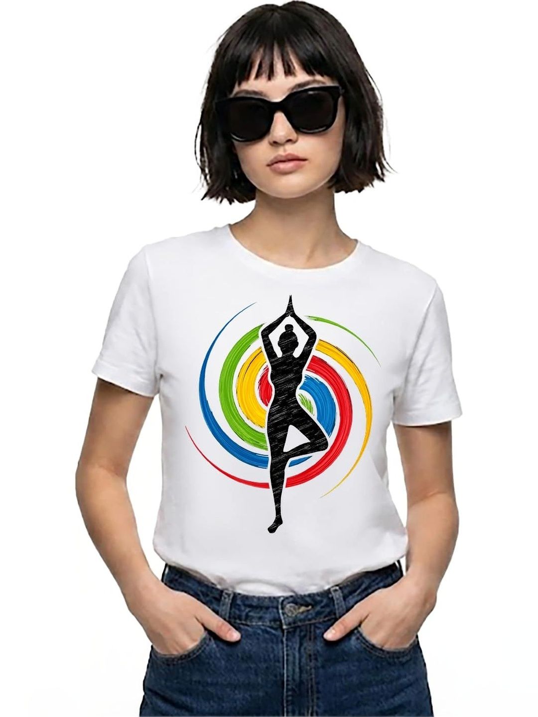 VLAM Unisex Printed Slim Fit T-shirt