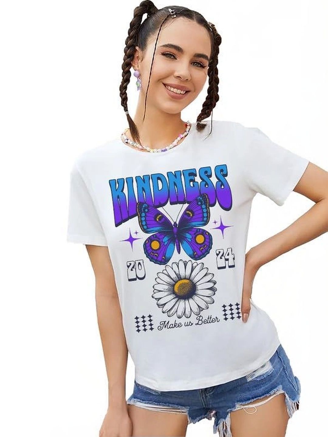 VLAM Unisex Printed Slim Fit T-shirt