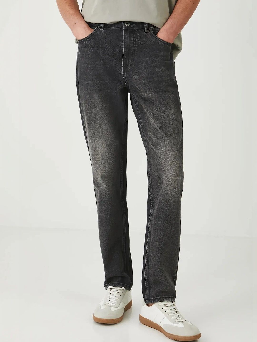 YAMEETFIT Men Jean Regular Fit Mid-Rise Jeans