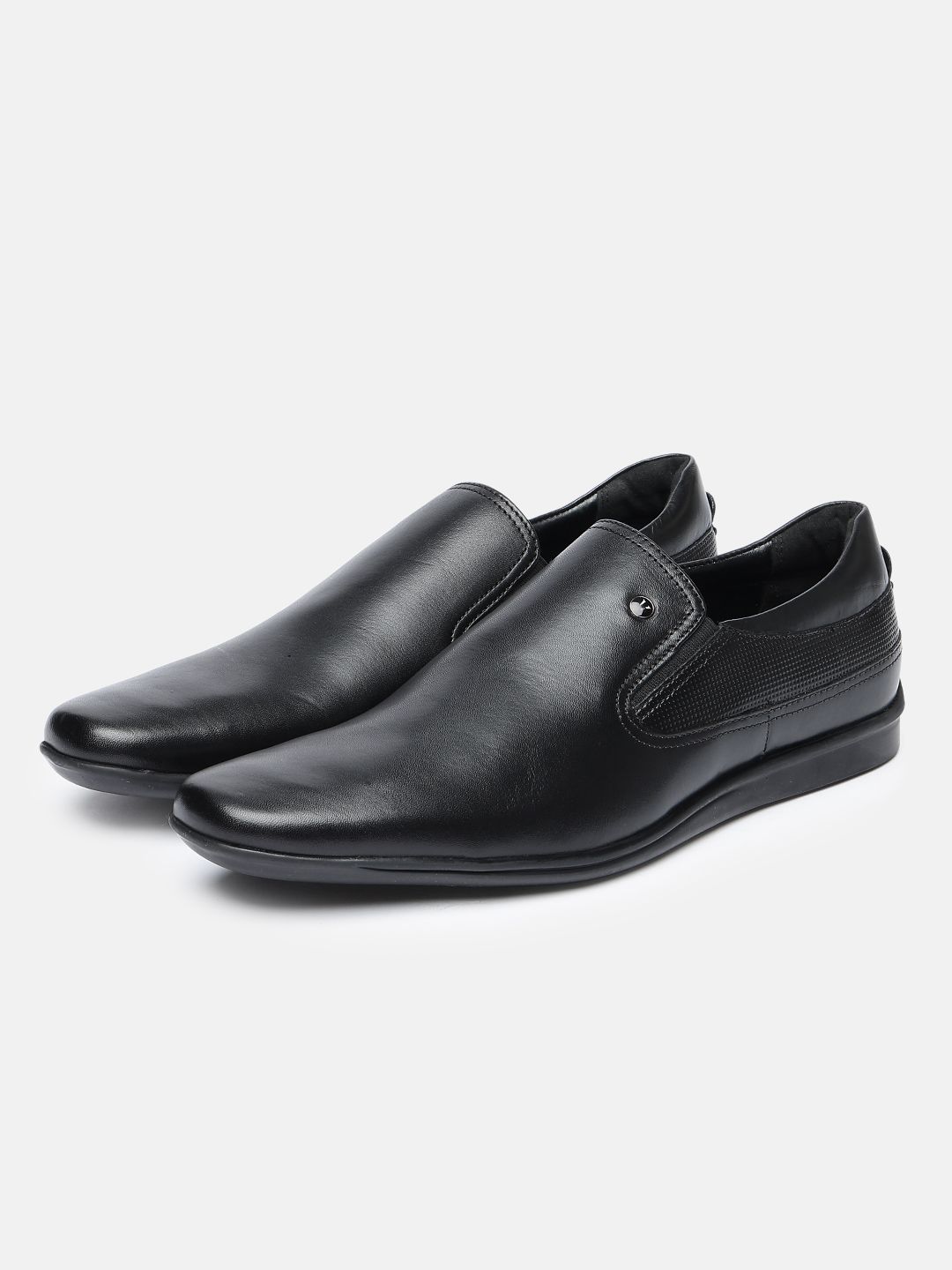 Van Heusen Van Heusen Men Textured Formal Slip-Ons