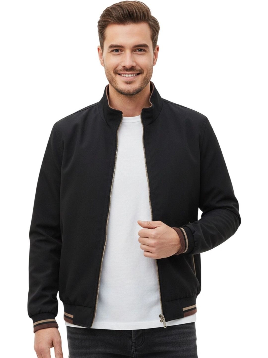 R.Code by The Roadster Life Co. R.Code by The Roadster Life Co. Men Outdoor Bomber Jacket