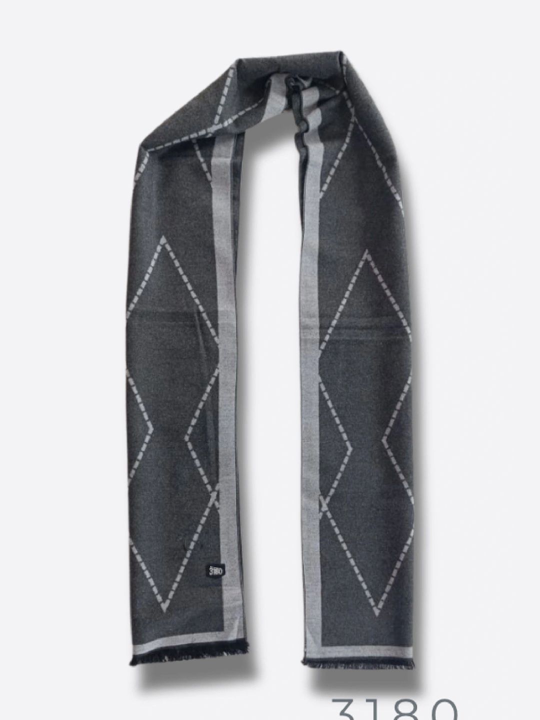 3180 Men Patterned Acrylic Blend Mufflers