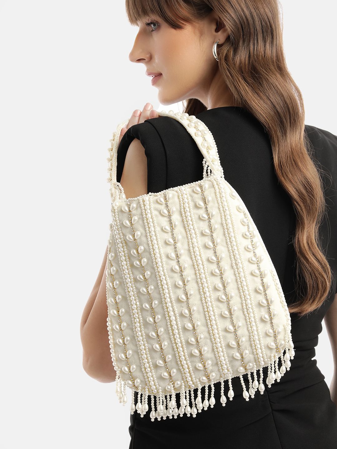Anouk Anouk Embellished Potli Clutch