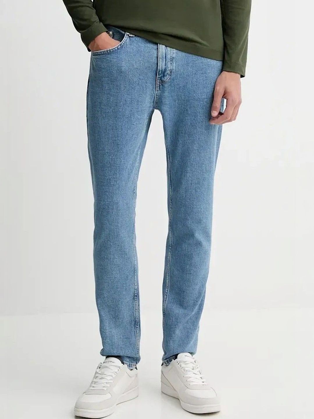 YAMEETFIT Men Jean Regular Fit Mid-Rise Jeans