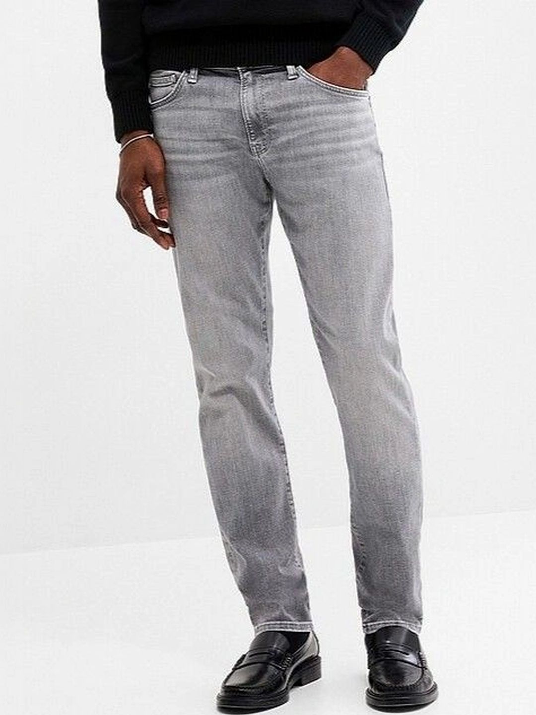 YAMEETFIT Men Jean Regular Fit Mid-Rise Jeans