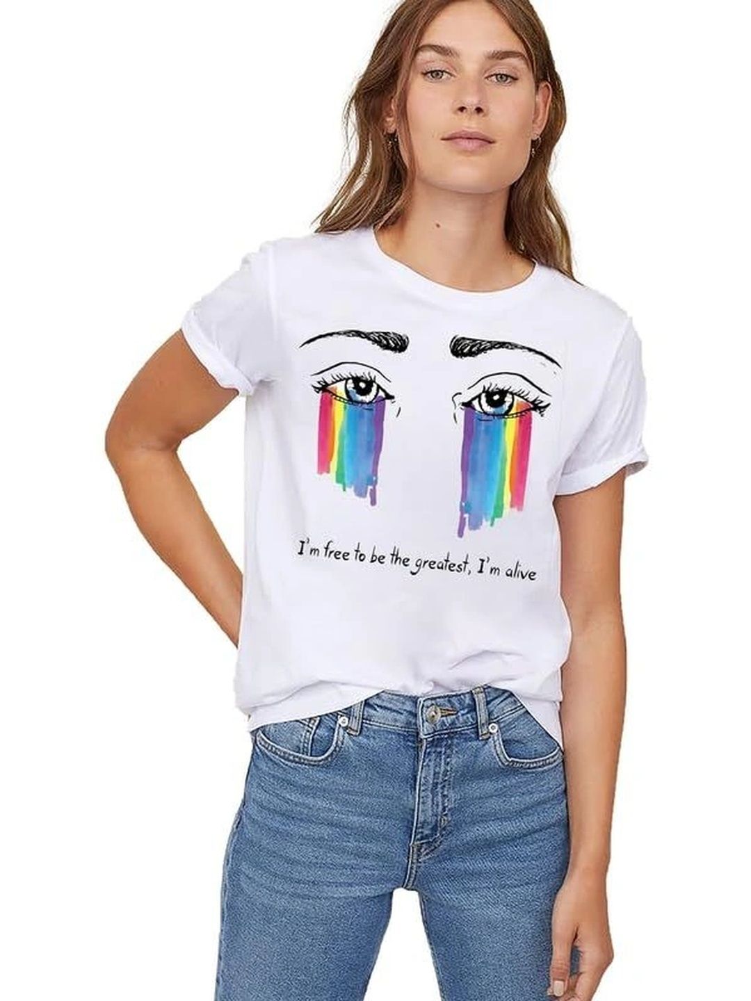 VLAM Unisex Printed Slim Fit T-shirt