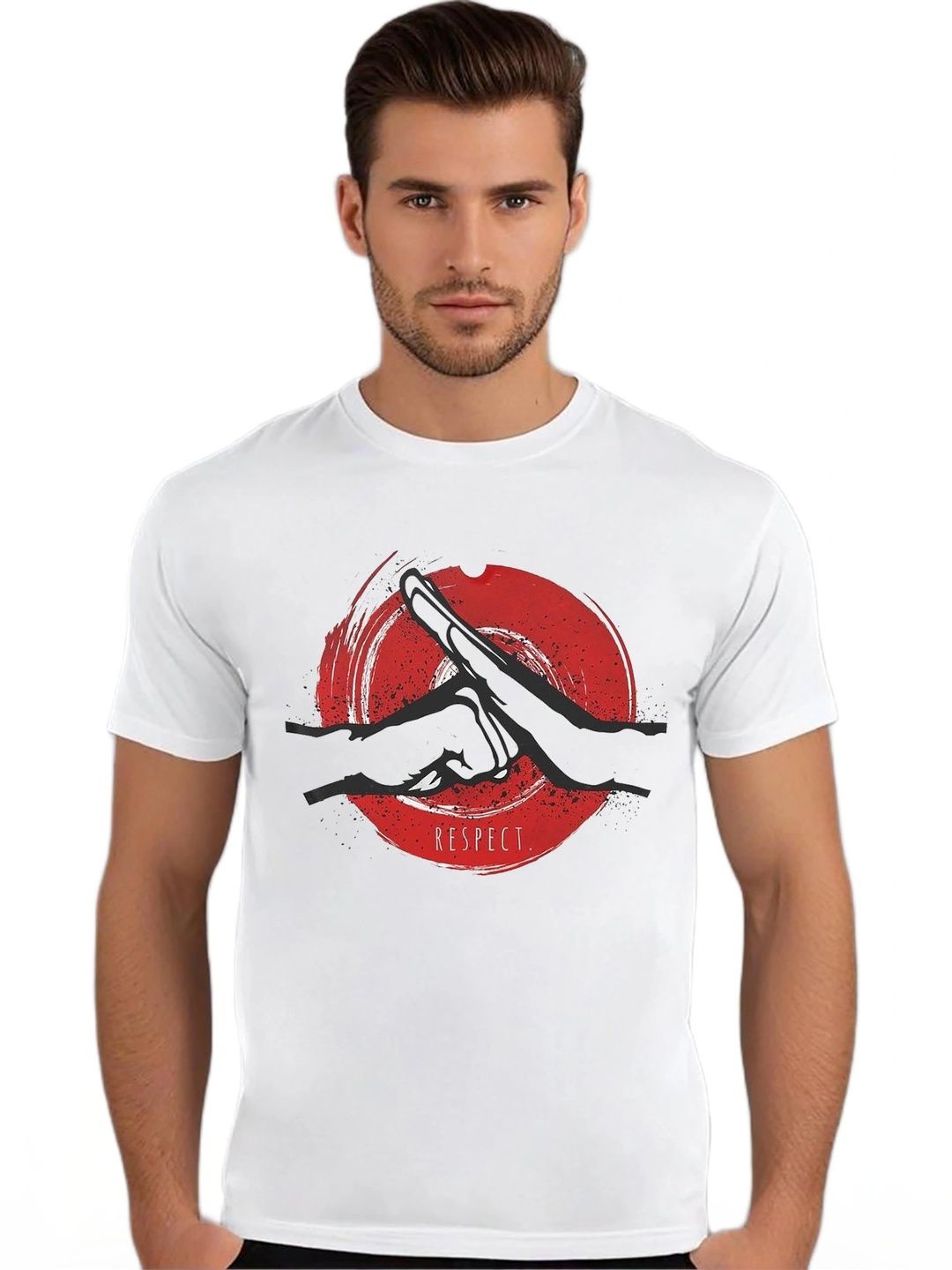 VLAM Unisex Printed Slim Fit T-shirt