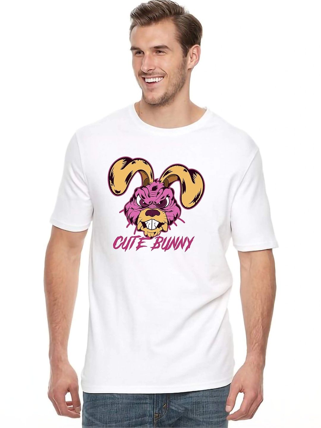 VLAM Unisex Printed Slim Fit T-shirt
