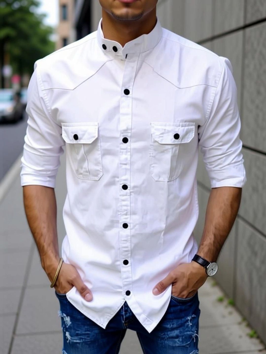 EMTY FASHION Men Casual Shirt