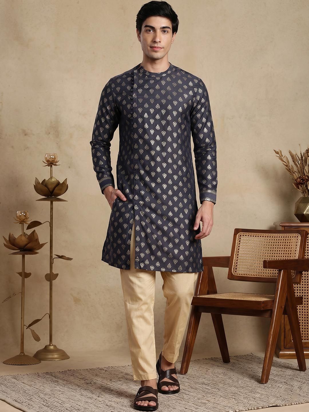Anouk Ethnic Printed Kurta