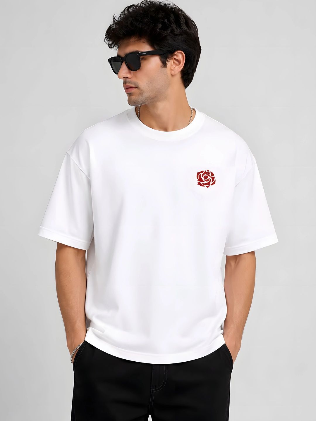 Orayne Orayne Men Printed Boxy T-shirt