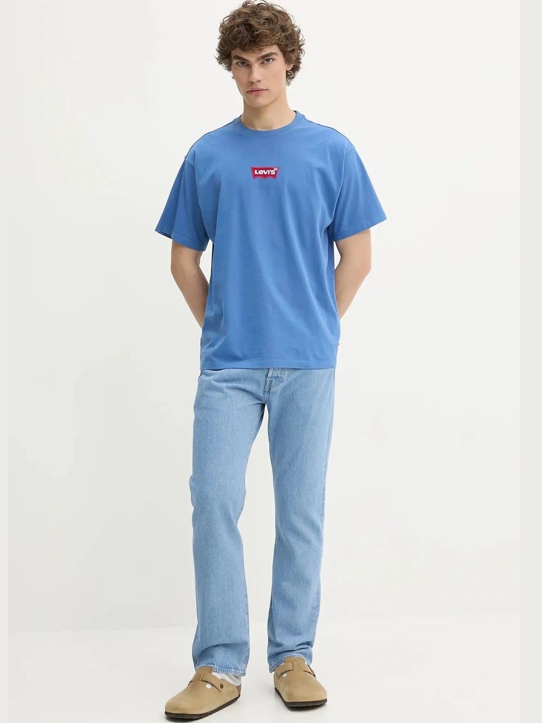 YAMEETFIT Men Jean Straight Fit Mid-Rise Jeans