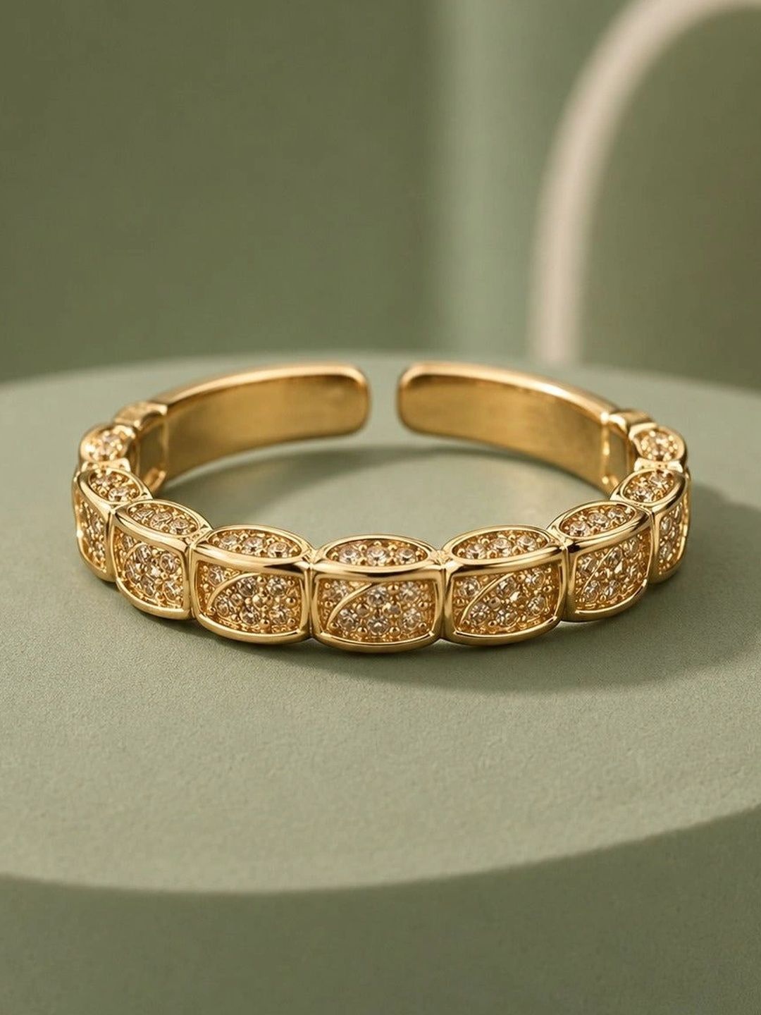 Zeraki Jewels Zeraki Jewels Women Rose Gold-Plated Finger Ring