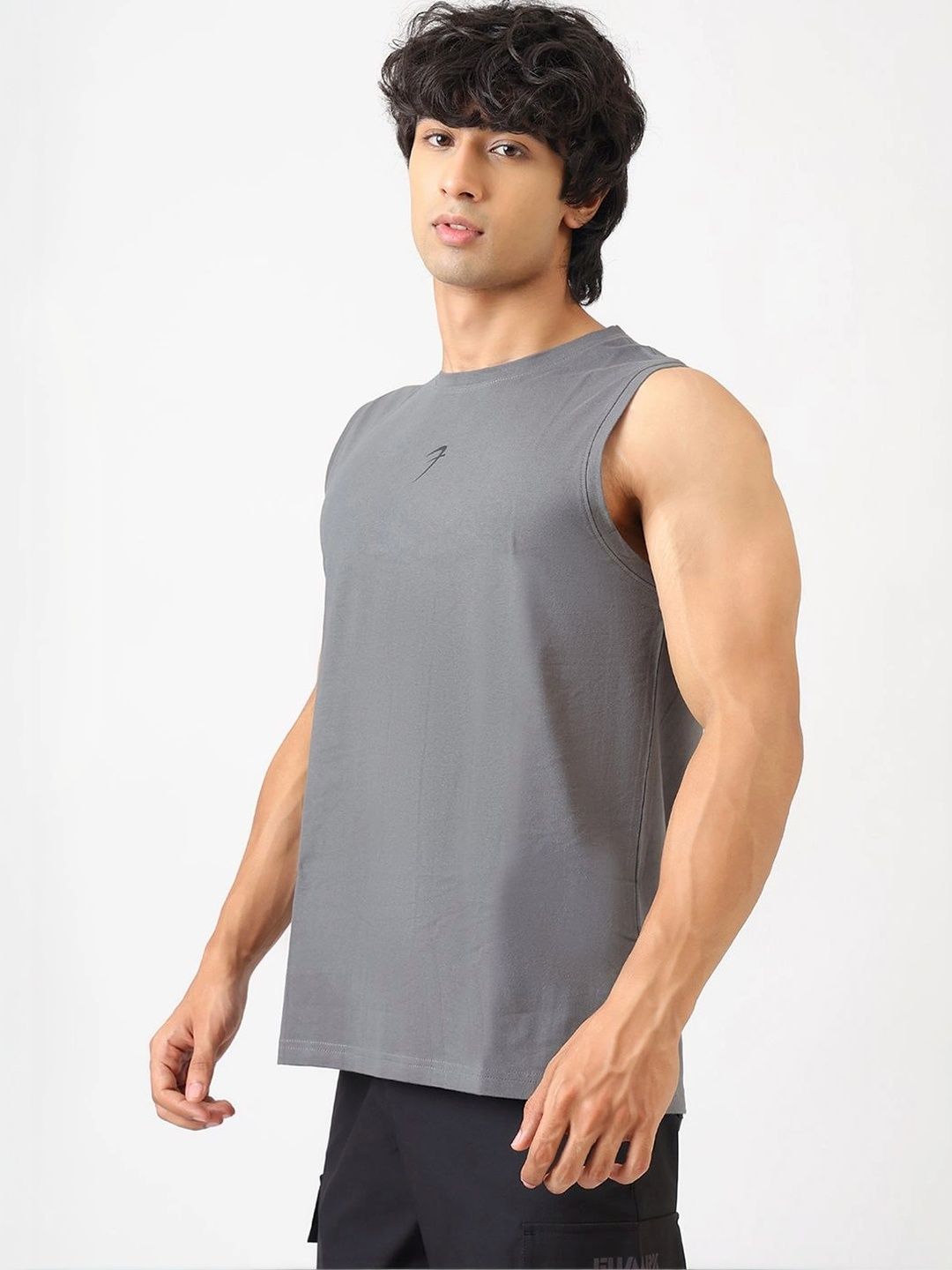 FUAARK Men Brand Logo Printed T-shirt
