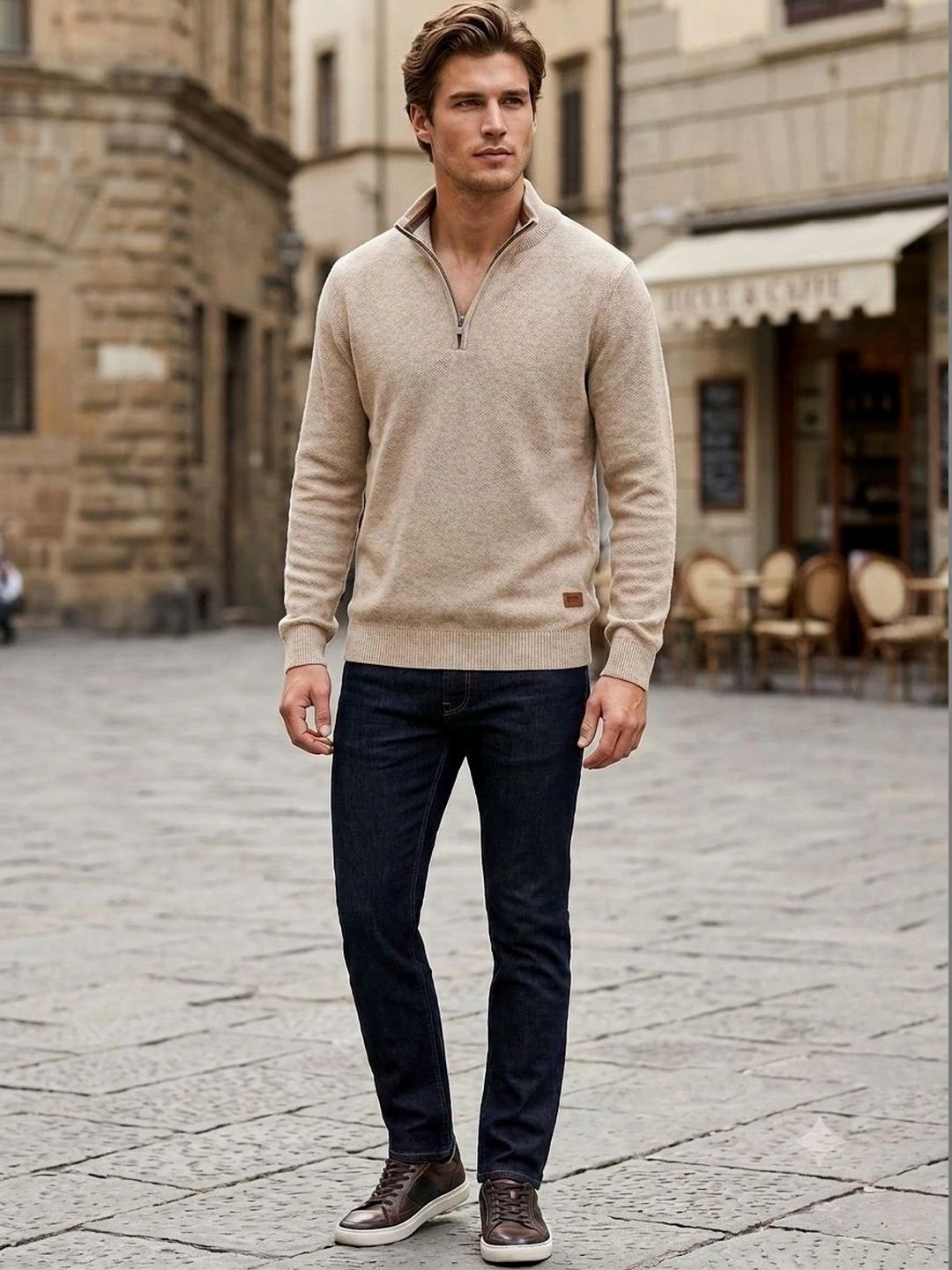 Moda Rapido Men Woollen Pullover