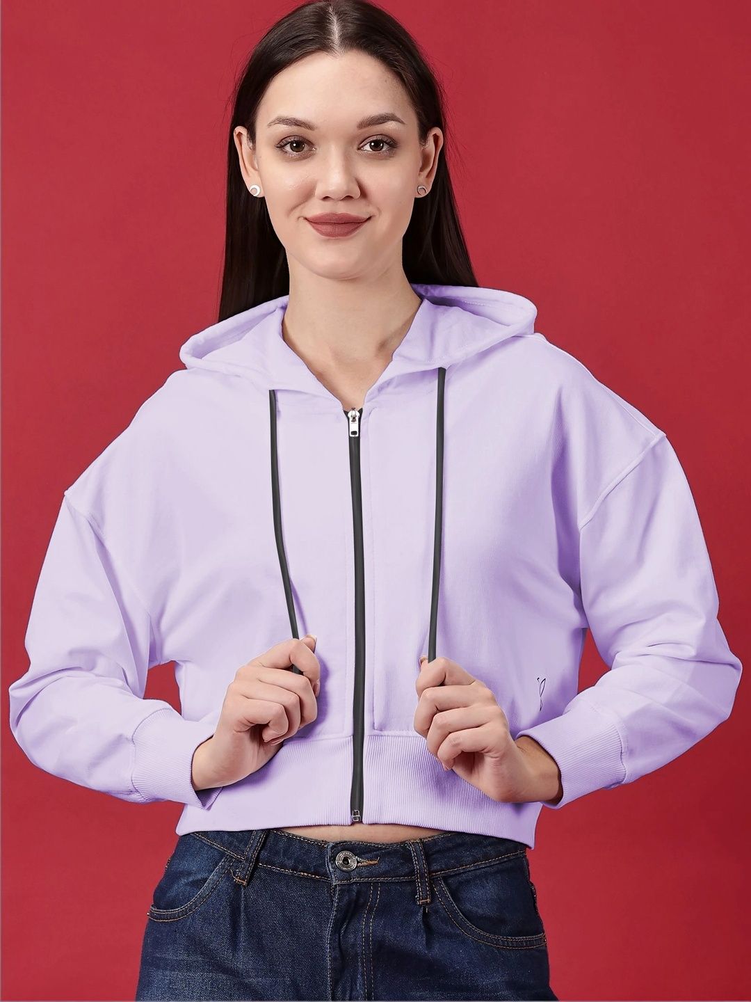 NOVIA Women Hooded Sweatshirt