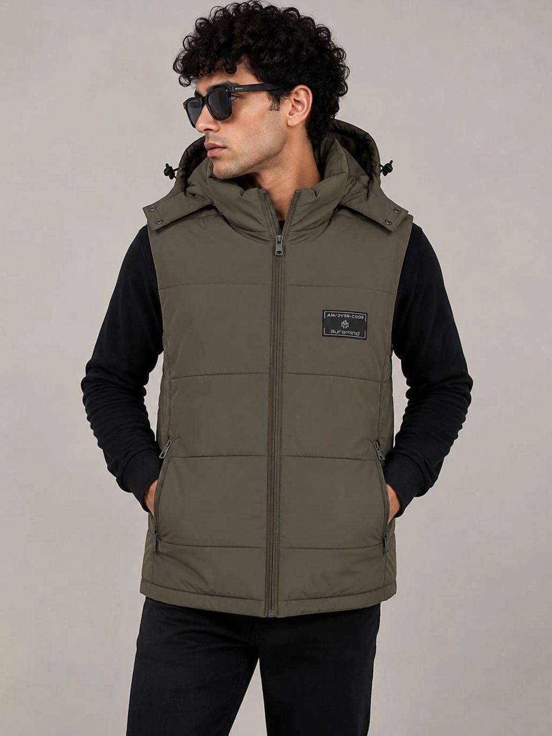 AURAMIND Men Lightweight Puffer Jacket