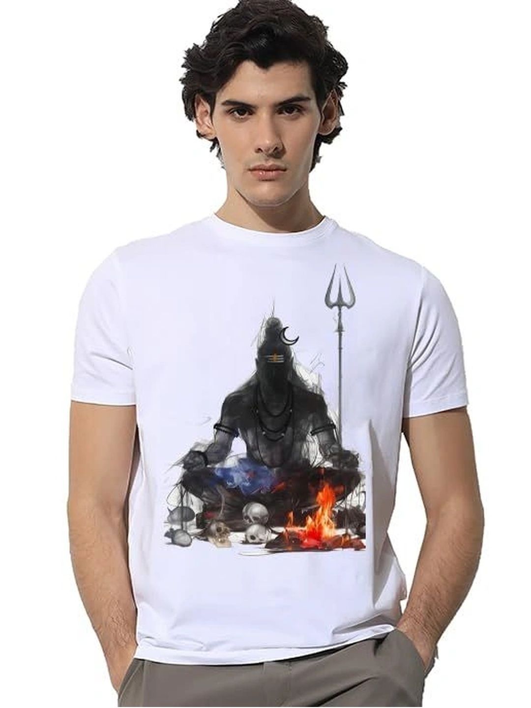 VLAM Unisex Printed Slim Fit T-shirt