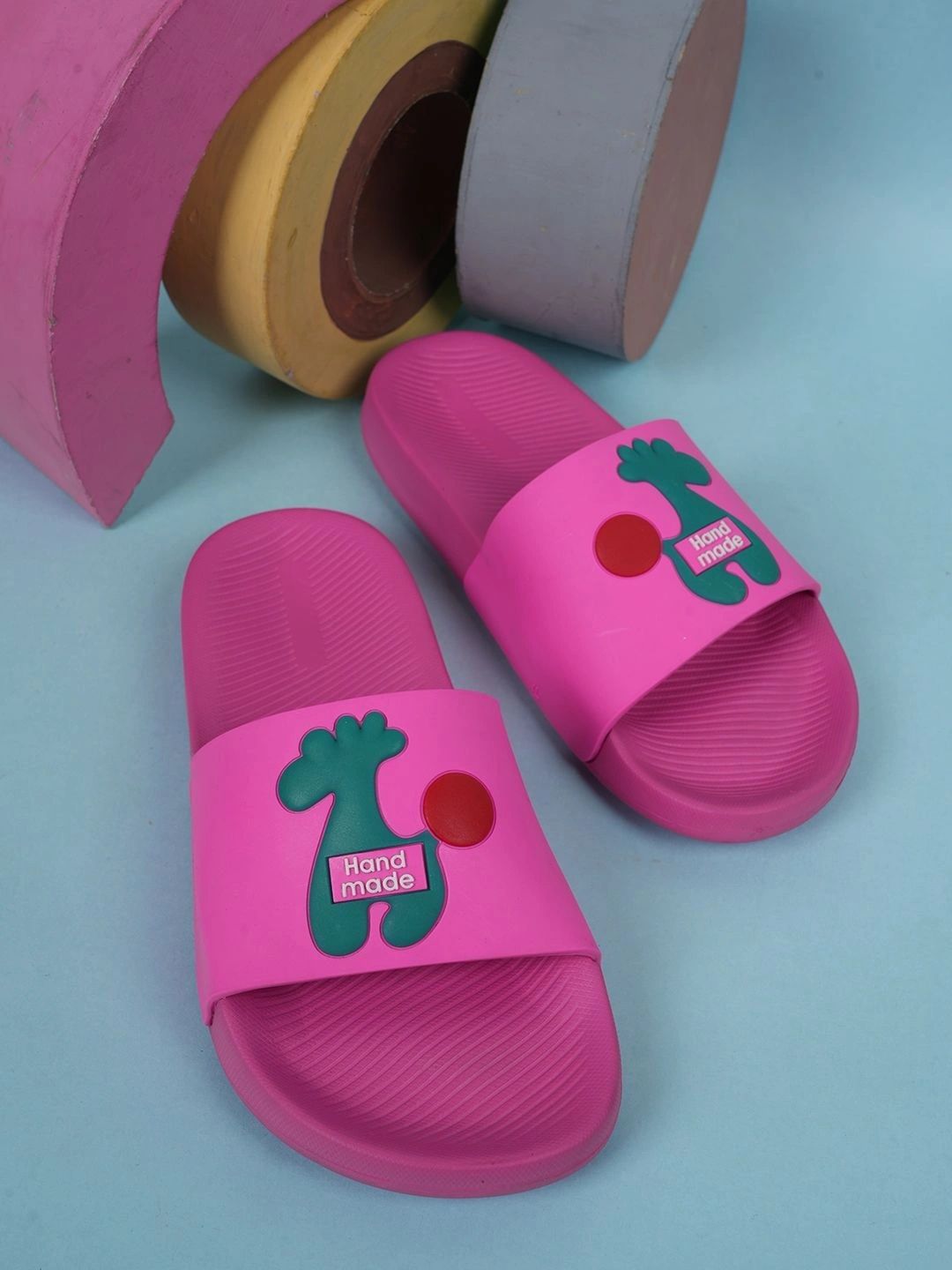 Miss & Chief Miss & Chief Unisex Kids Embellished Sliders