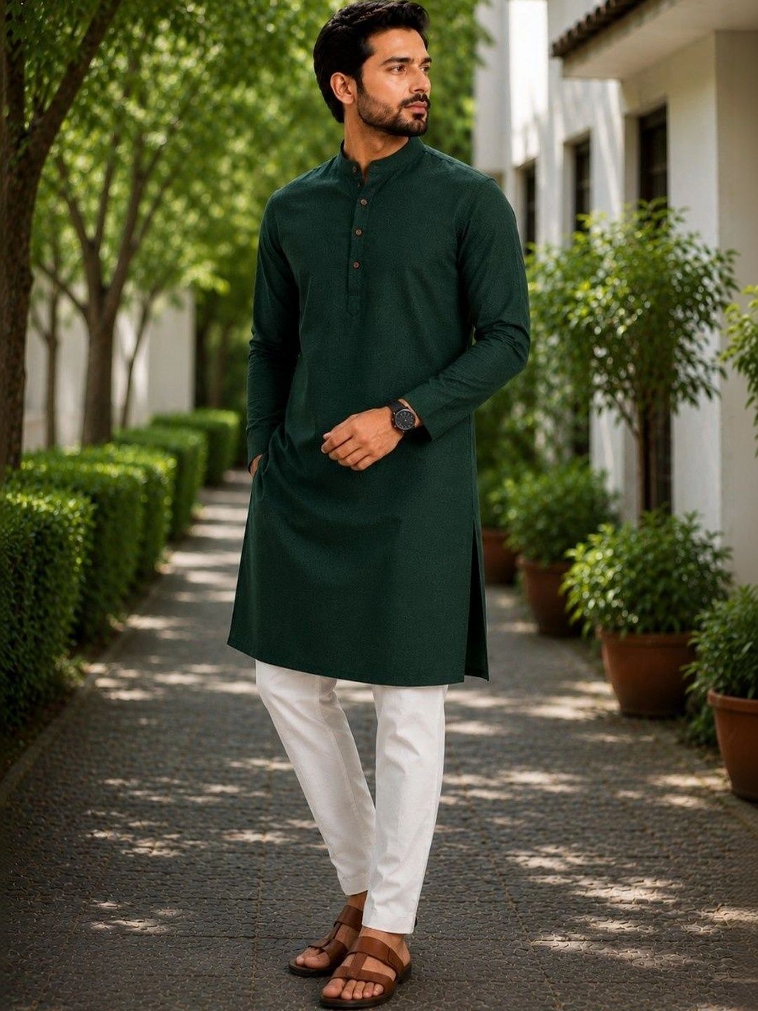 LADSLOOM Men Kurta