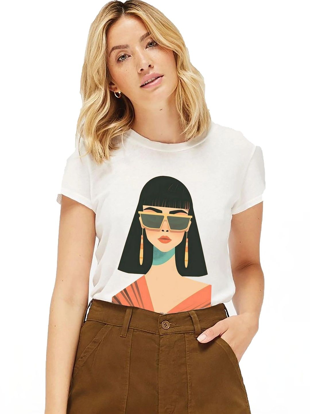 VLAM Unisex Printed Slim Fit T-shirt
