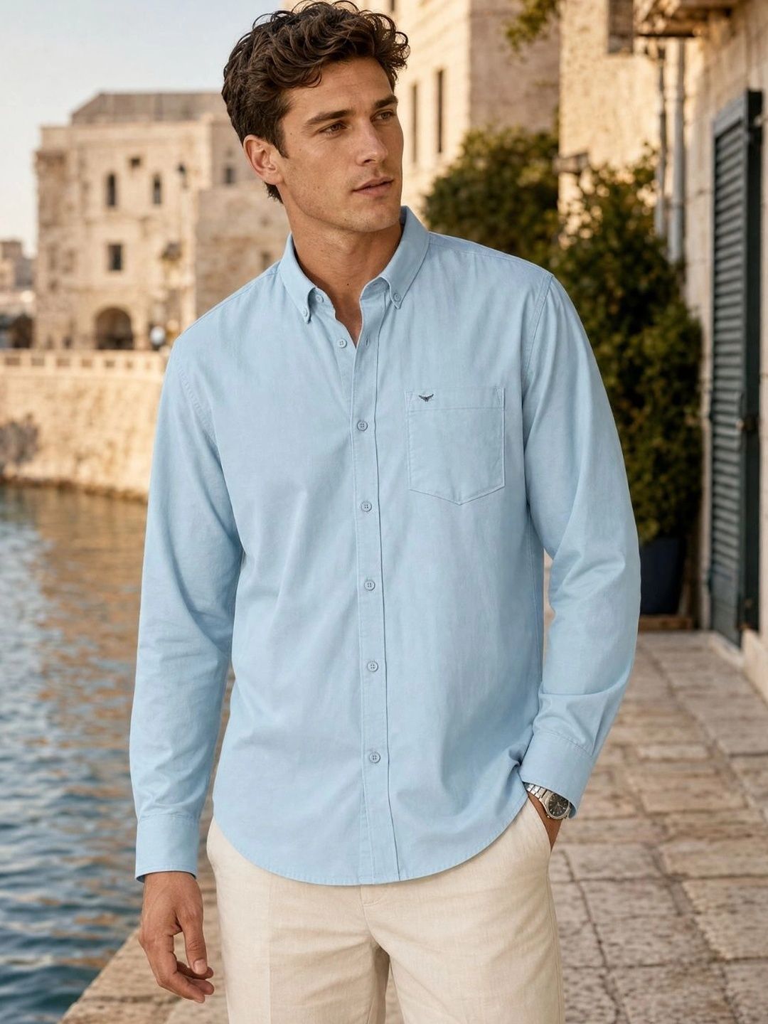 NOBERO Men Classic Casual Shirt