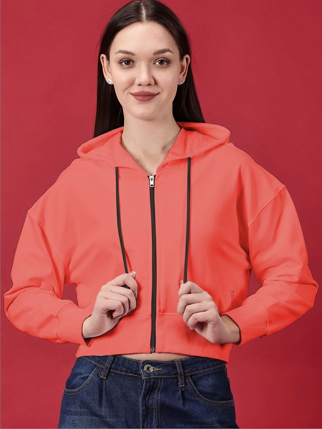 NOVIA Women Hooded Sweatshirt
