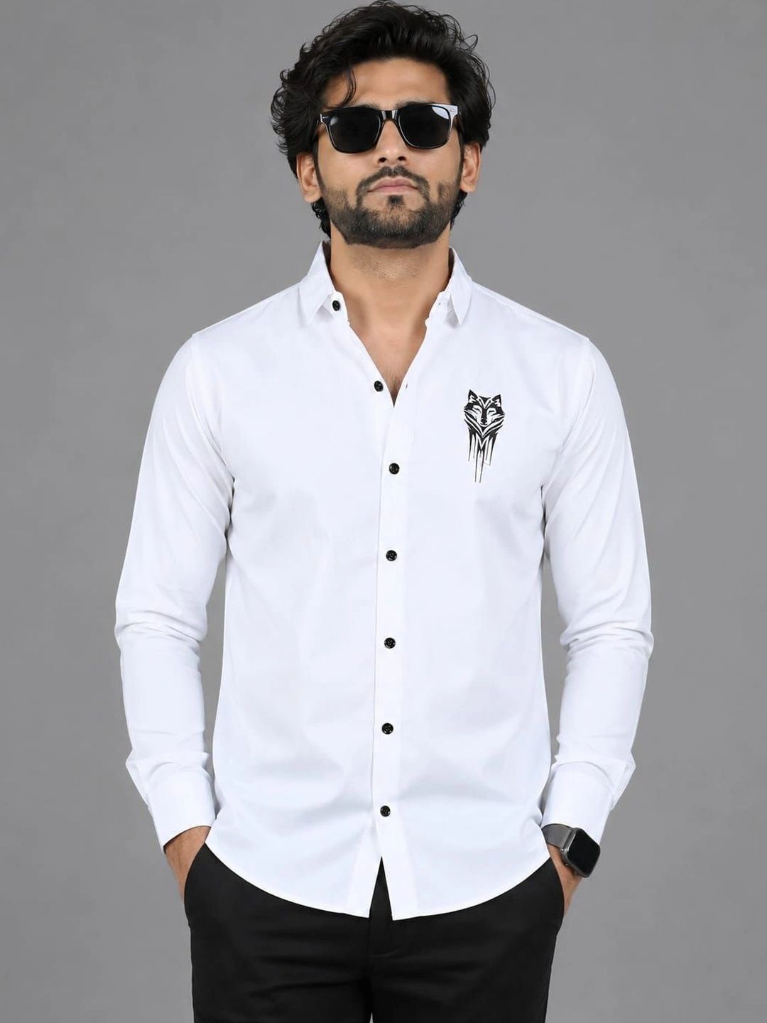 HERE&NOW Men Printed Casual Shirt
