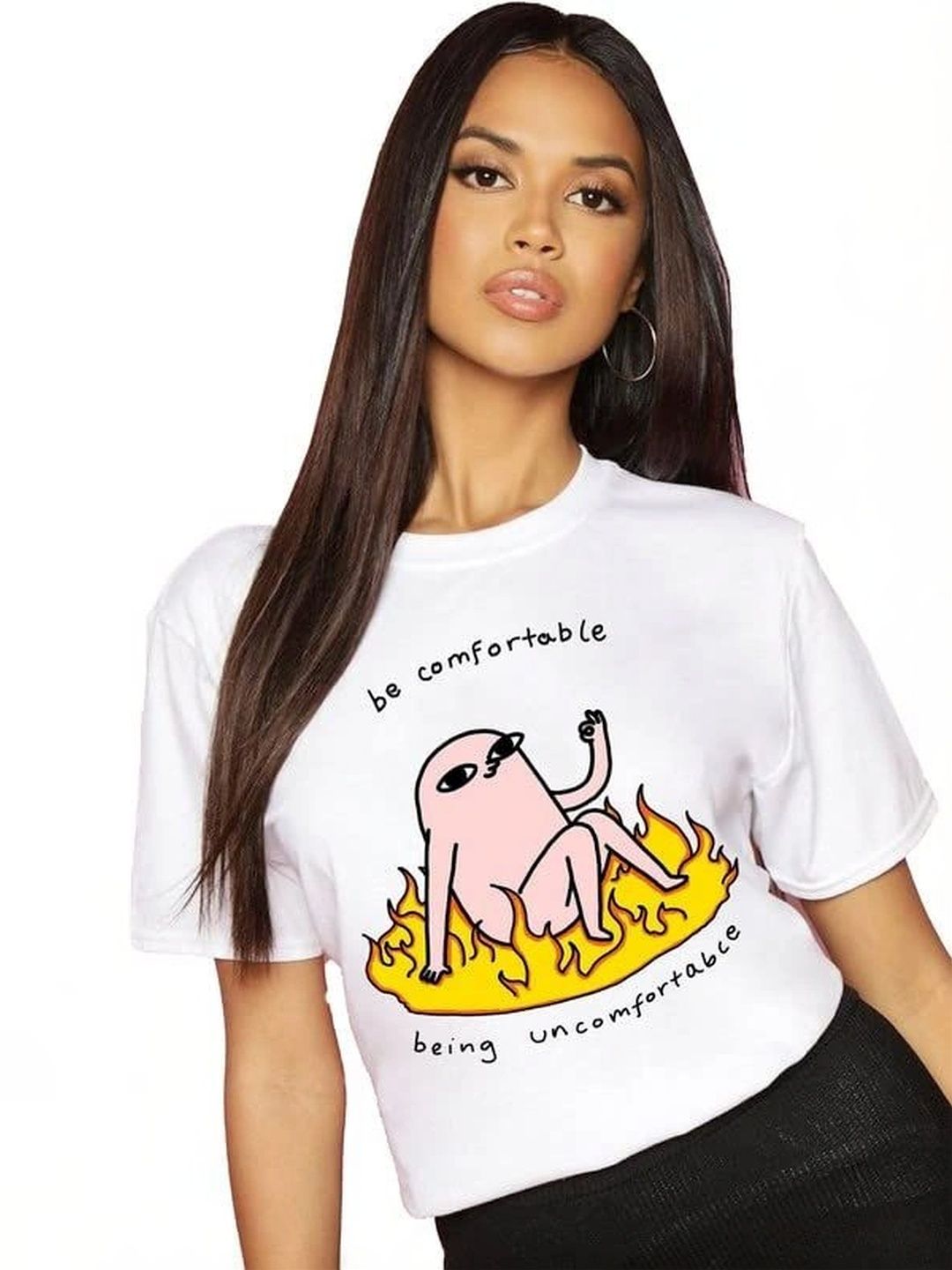 VLAM Unisex Printed Slim Fit T-shirt