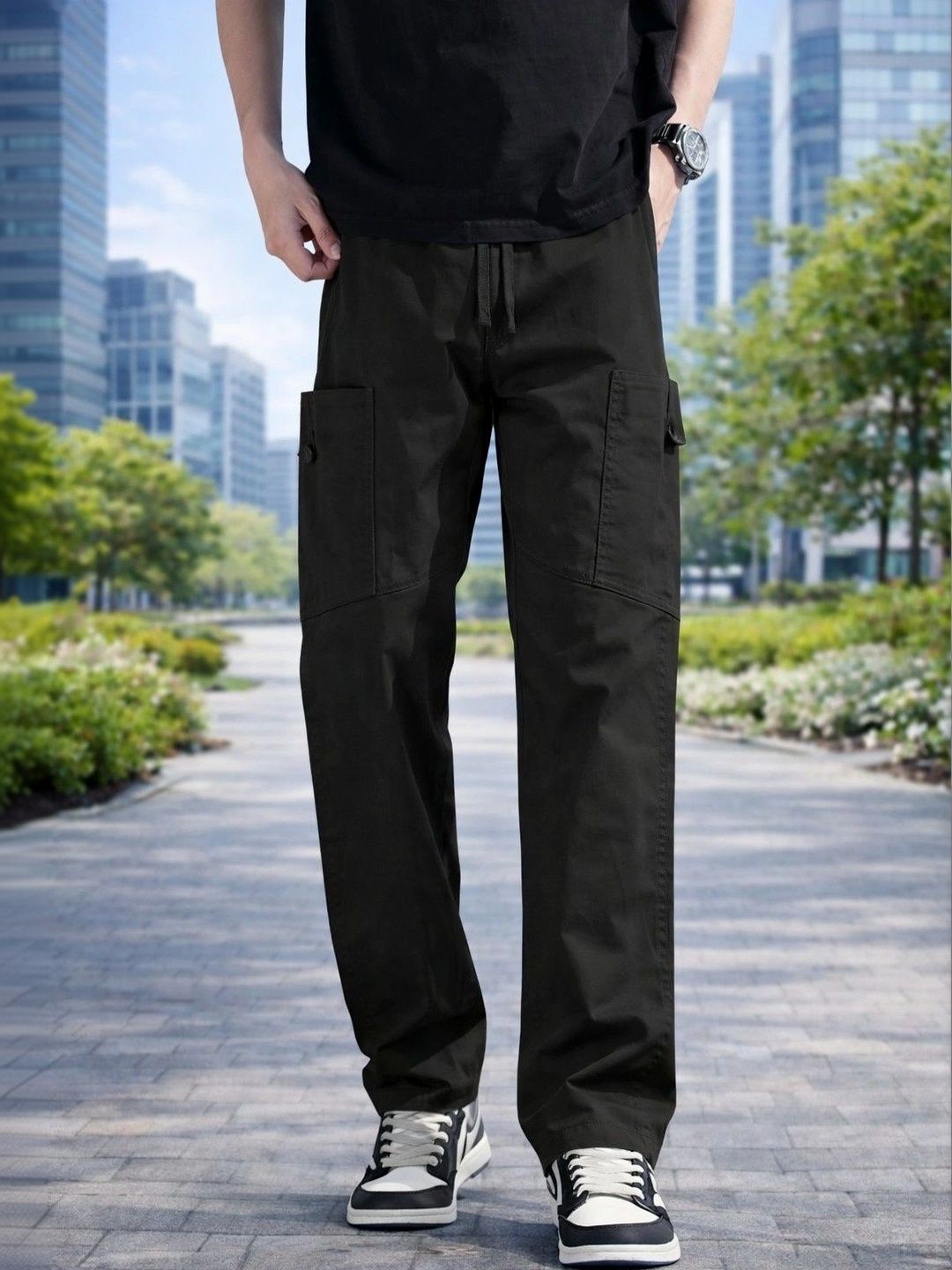 SHREE VANKIYA HANUMANJI FASHION Men Cargos Trousers