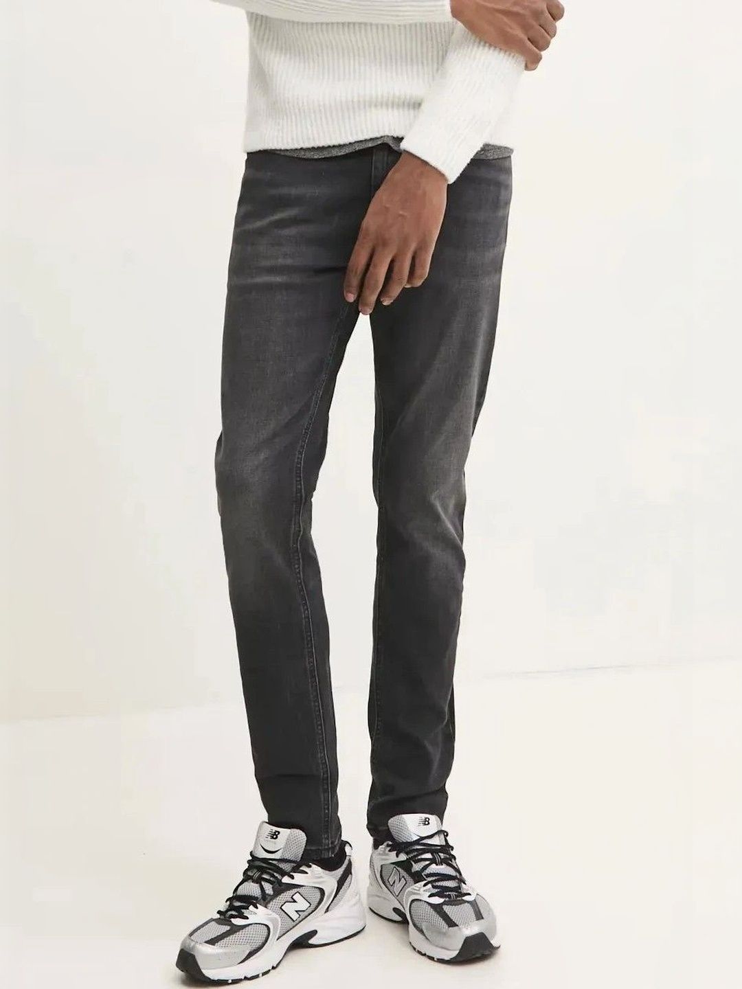 YAMEETFIT Men Jean Regular Fit Mid-Rise Jeans