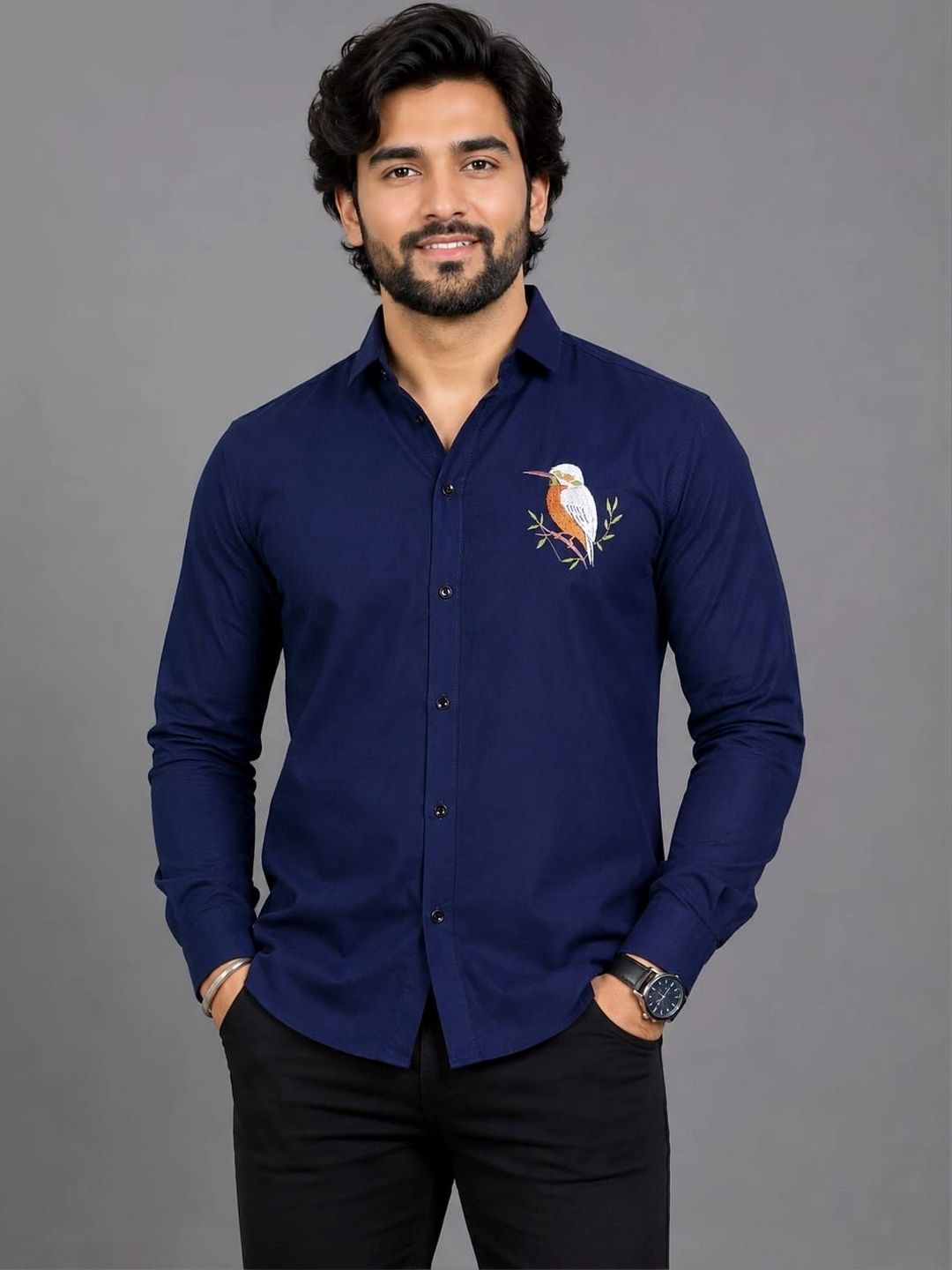 HERE&NOW Men Casual Shirt