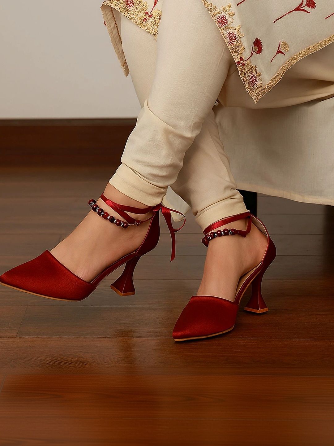 CORSICA Party Slim Heeled Pumps