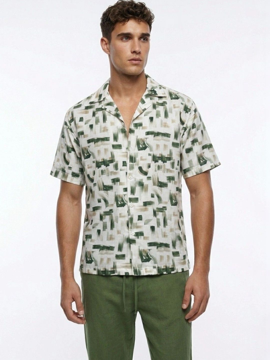 Mast & Harbour Mast & Harbour Men Relaxed Printed Casual Shirt