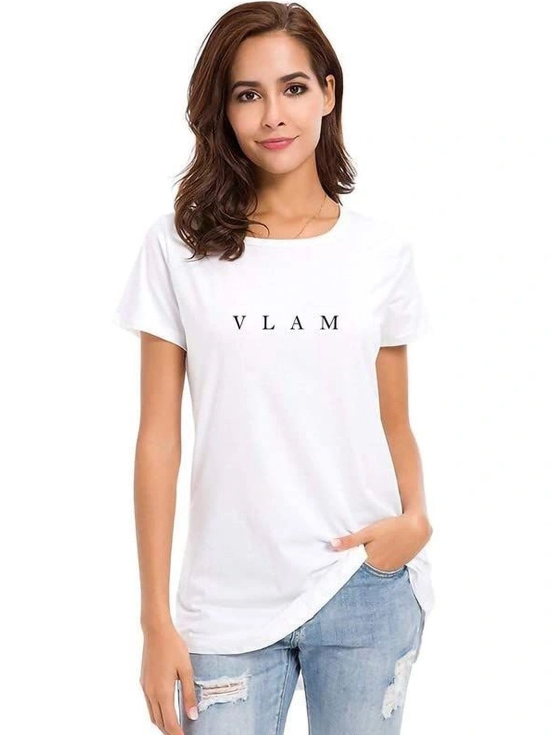 VLAM Unisex Printed Slim Fit T-shirt